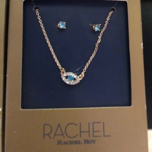 Two Rachel Roy earring and necklace sets